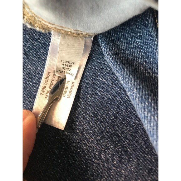 Lane Bryant Wide Leg Flare Denim Jeans Plus Size 24 - Picture 10 of 12